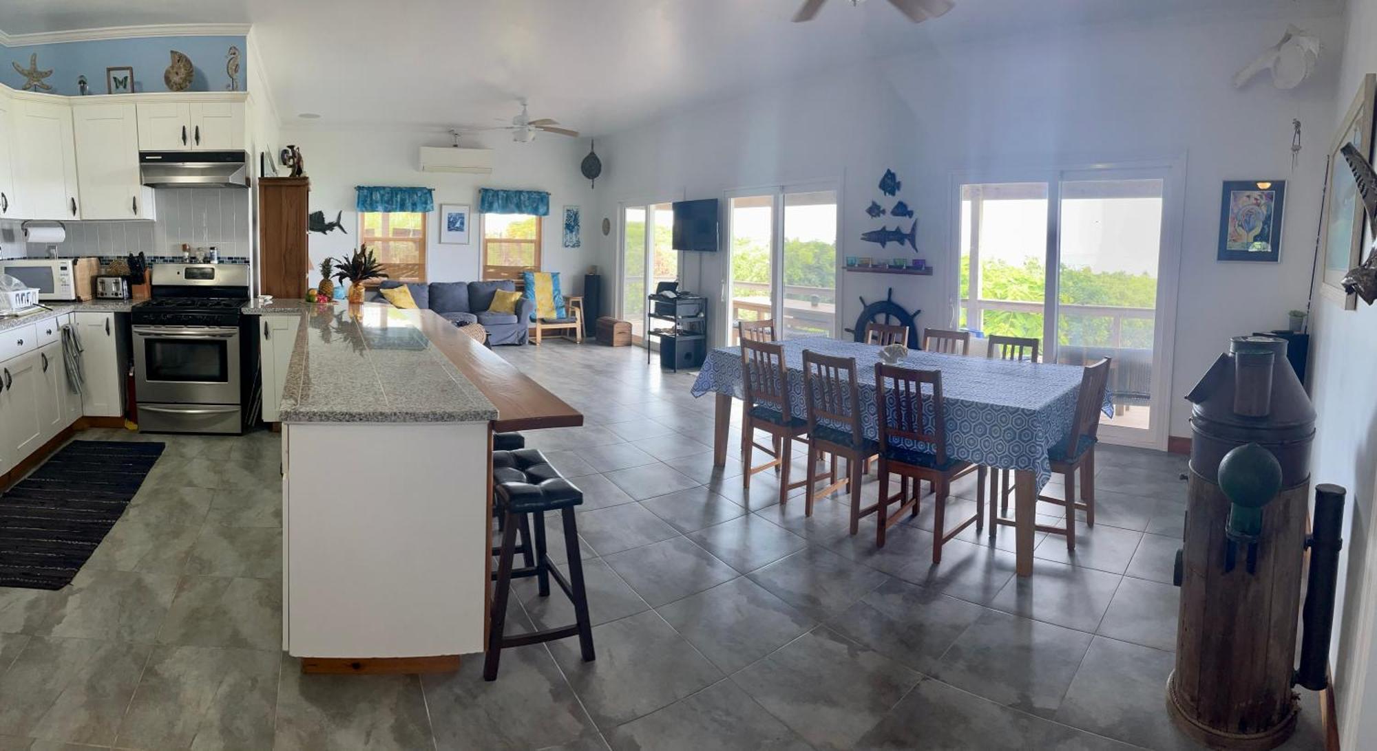 House Of Blue At Turtle Cove Long Island Bahamas Villa Exterior photo