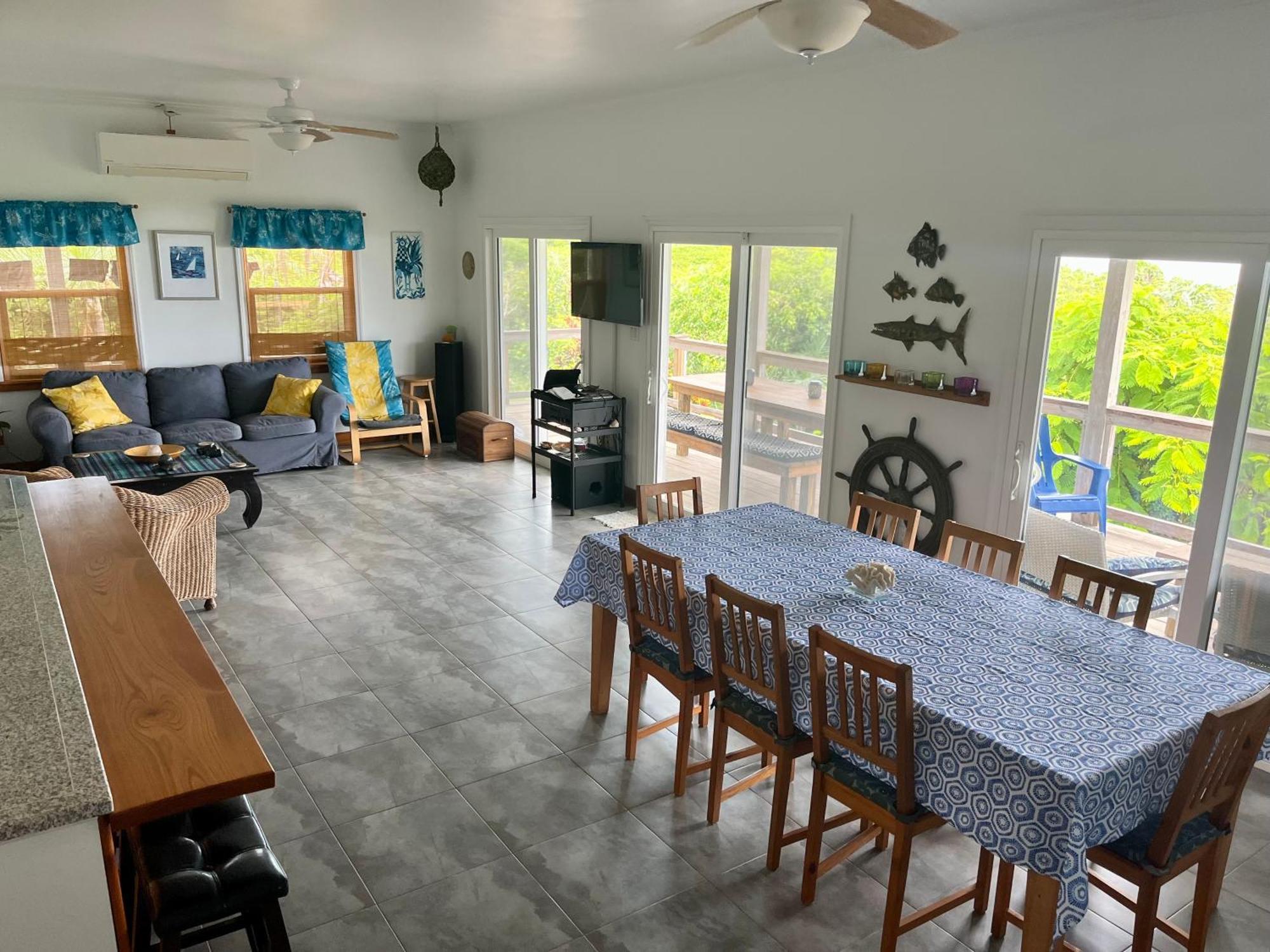 House Of Blue At Turtle Cove Long Island Bahamas Villa Exterior photo